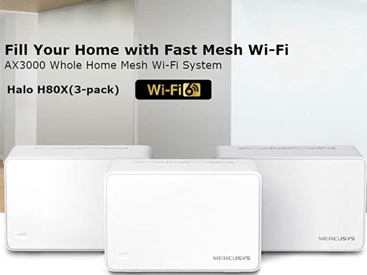 Mercusys Halo 80X Whole Home Mesh Wi-Fi 6 System Review