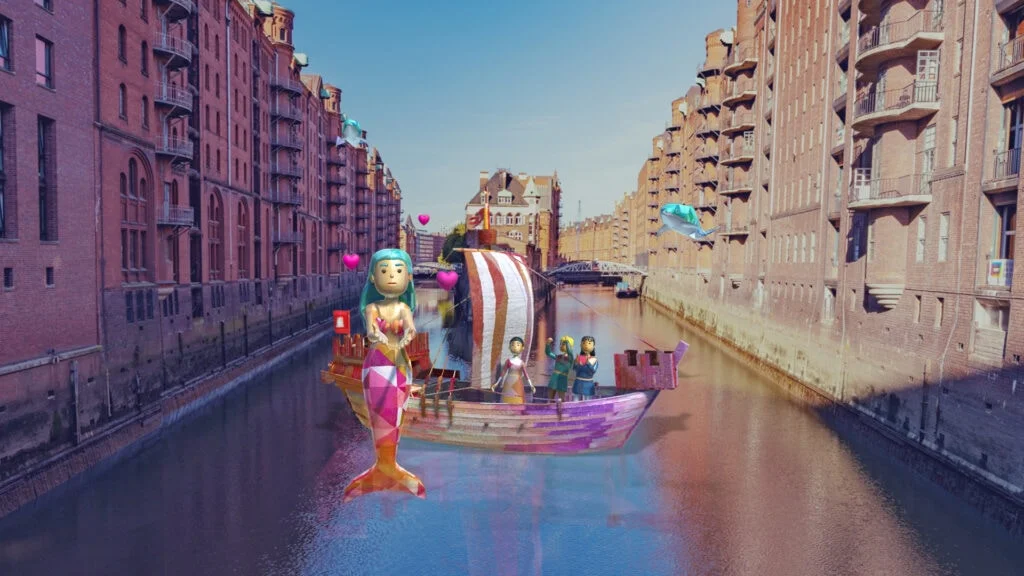 Sailing Through Time by Yunuene for HONOR 3 - Honor Gateway to the Future AR experience was launched to make culture more accessible with AR and AI
