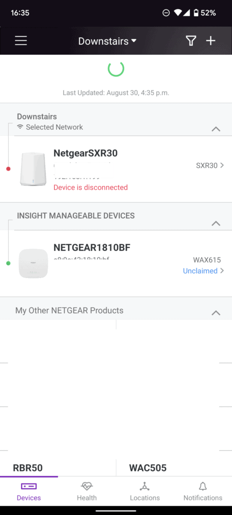 Screenshot 20220830 163533 - Netgear WAX615 WiFi 6 Access Point Review - 160Mhz and 2.5G Ethernet for multi-gig WiFi