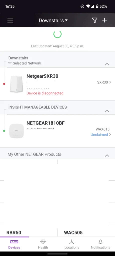 Screenshot 20220830 163533 - Netgear WAX615 WiFi 6 Access Point Review - 160Mhz and 2.5G Ethernet for multi-gig WiFi