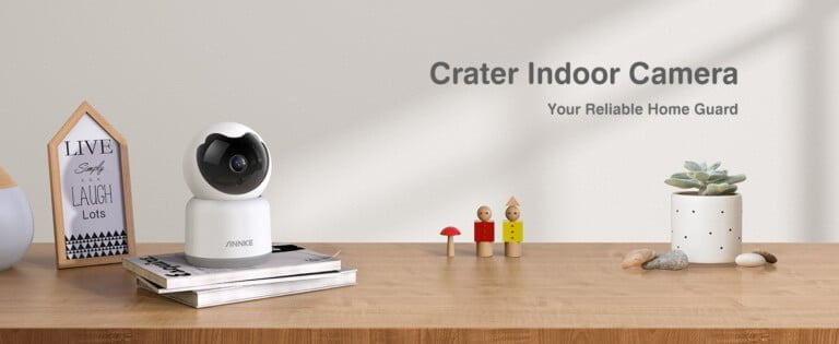 Annke Crater Security Camera Review – A budget 1080p security camera with human tracking pan & tilt