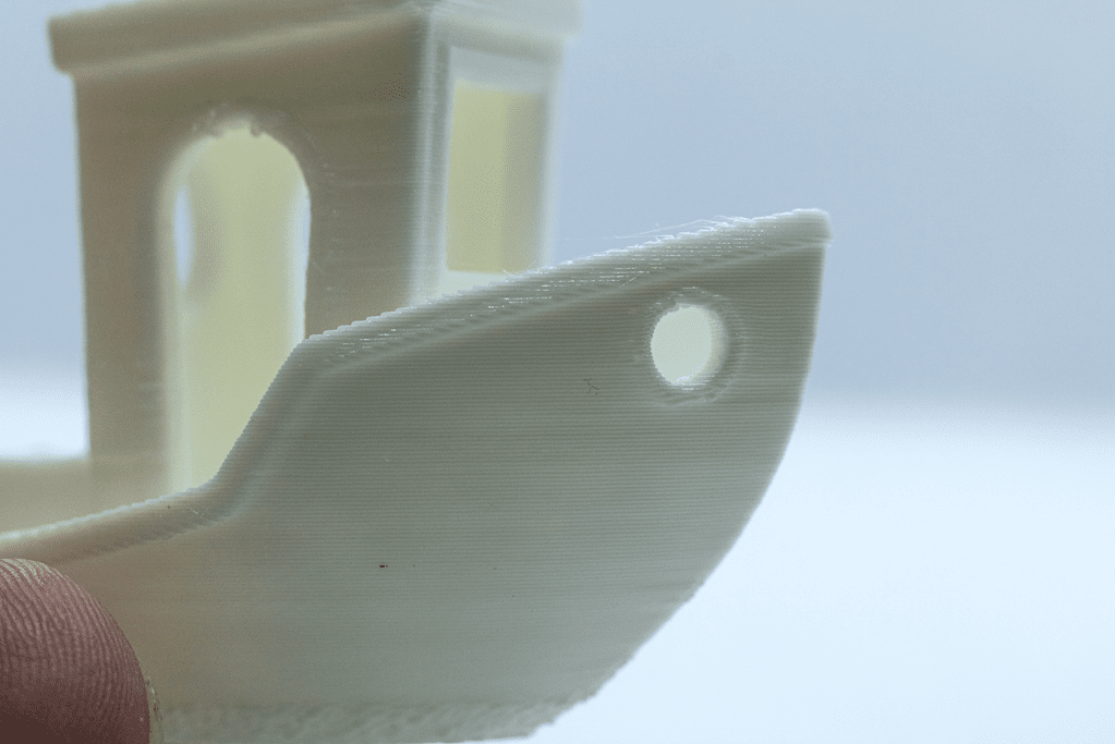 E 5S1 UsingE3set CloseUp - Ender-5 S1 3D Printer Review