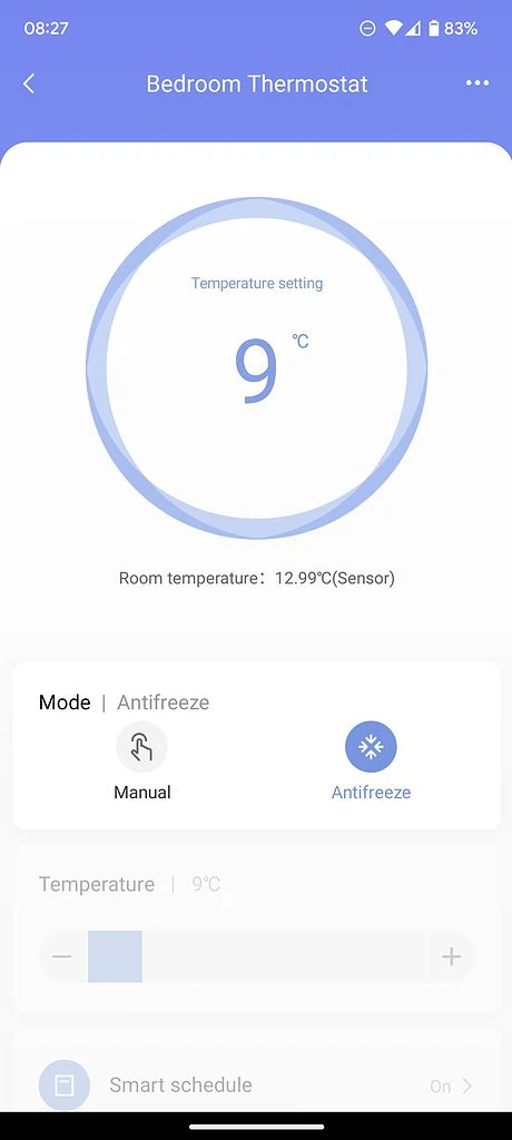 Aqara Smart Radiator Thermostat E1 App Settings1 - Aqara Smart Radiator Thermostat E1 Valve Review – A Zigbee smart TRV with Home Assistant compatibility