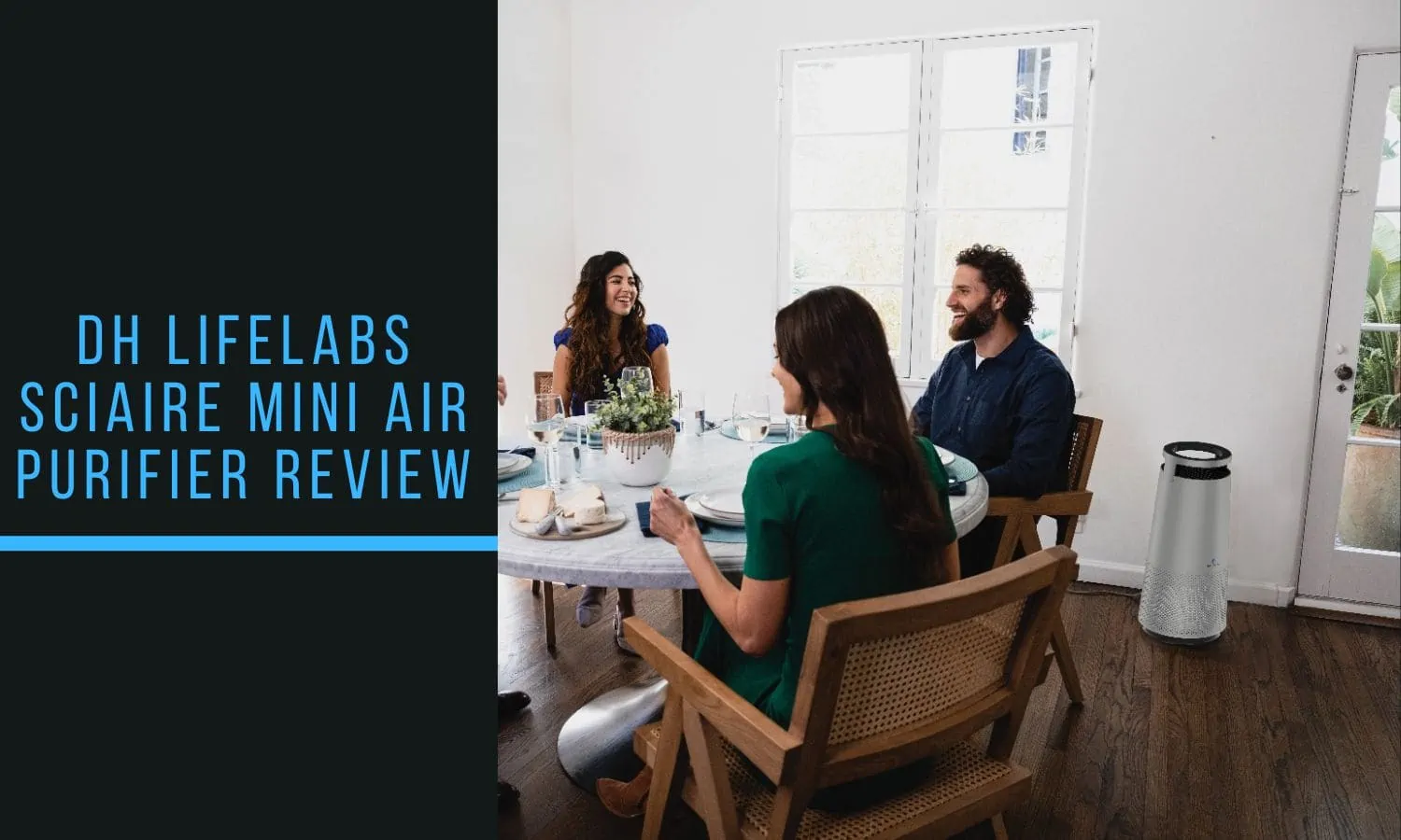 DH Lifelabs Sciaire Mini + HEPA Air Purifier Review : Do air ionisers work?