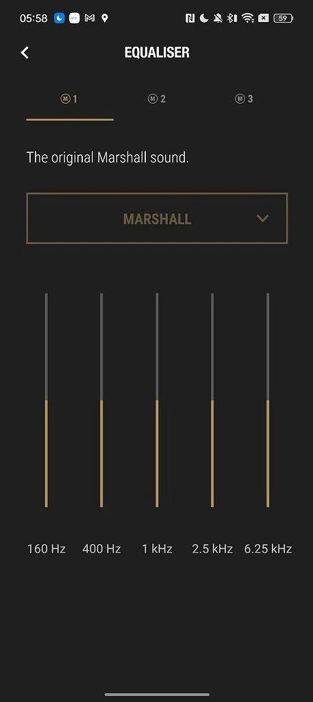 Marshall Motif ANC Review App 3 - Marshall Motif ANC Review – Noise cancelling earbuds with the iconic Marshal sound and design