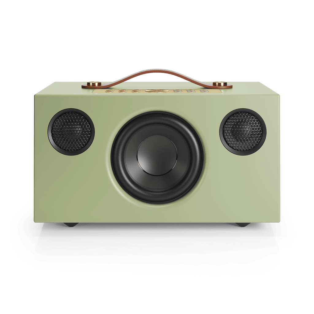 wireless multiroom speaker C5MkII SAGE GREEN front airplay2 google cast chromecast AudioPro - Audio Pro C5 MKII Speaker Review - A multiroom Sonos alternative with an attractive design