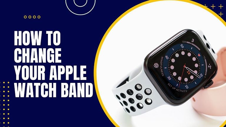 How to change your Apple Watch band – Stand band / Loop / Link Bracelet