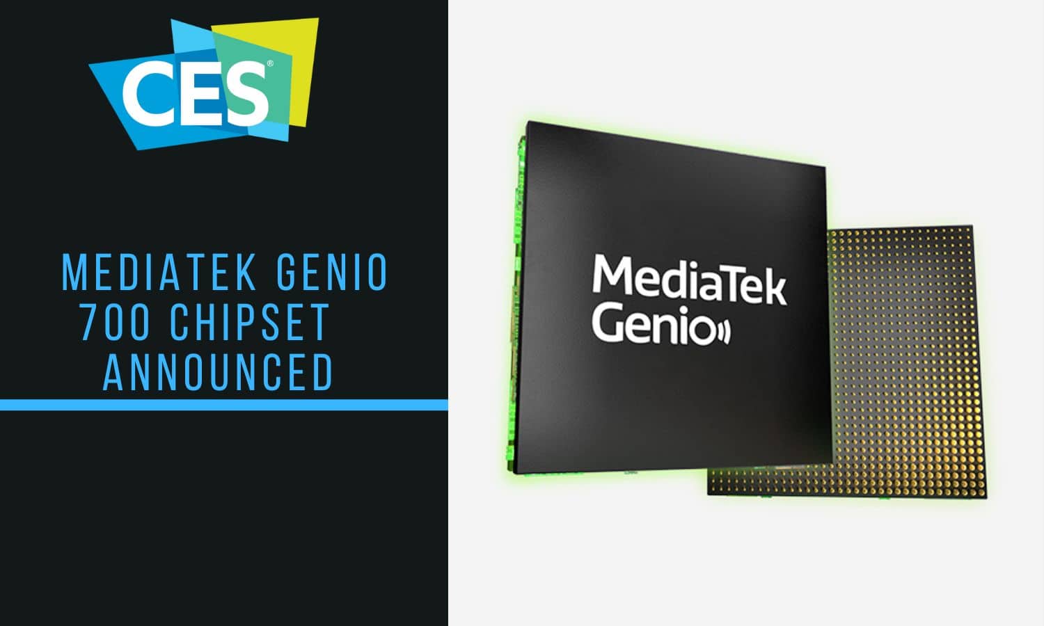 CES 2023: MediaTek Genio 700 Chipset for Smart Home IoT Devices launched