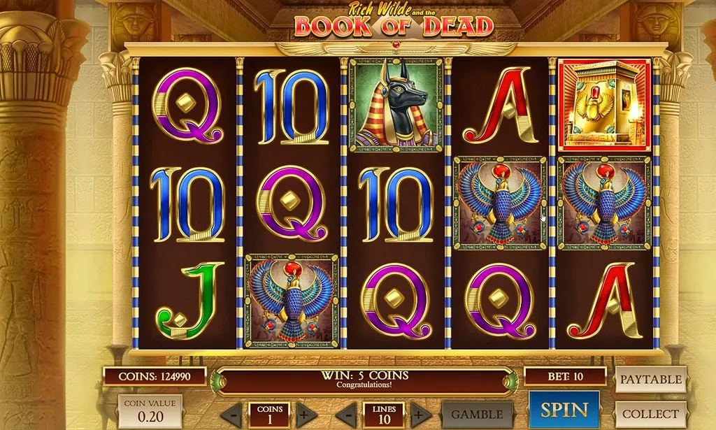 slots book of the dead - Top 5 Most Popular PlayStation Casino Games