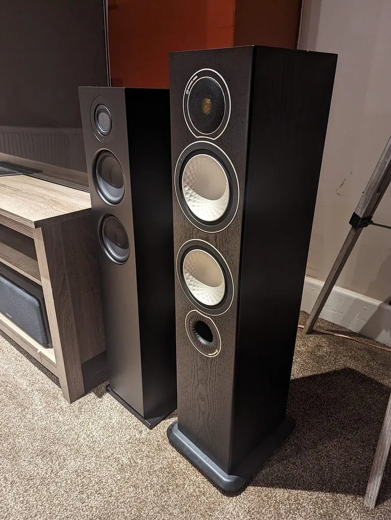 Audio Pro A48 Review1 - Audio Pro A48 Multi Room Floor Standing Active Speaker Review vs  Sennheiser AMBEO – Is it a soundbar killer?