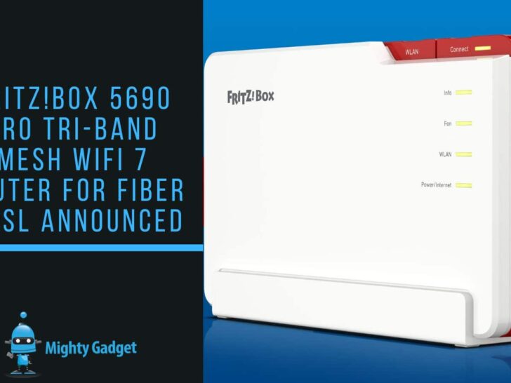 FRITZ!Box 5690 Pro has it all. A Fiber/DSL router with tri-band Mesh WiFi 7, 2.5GbE, a Zigbee/Matter hub and Telephony