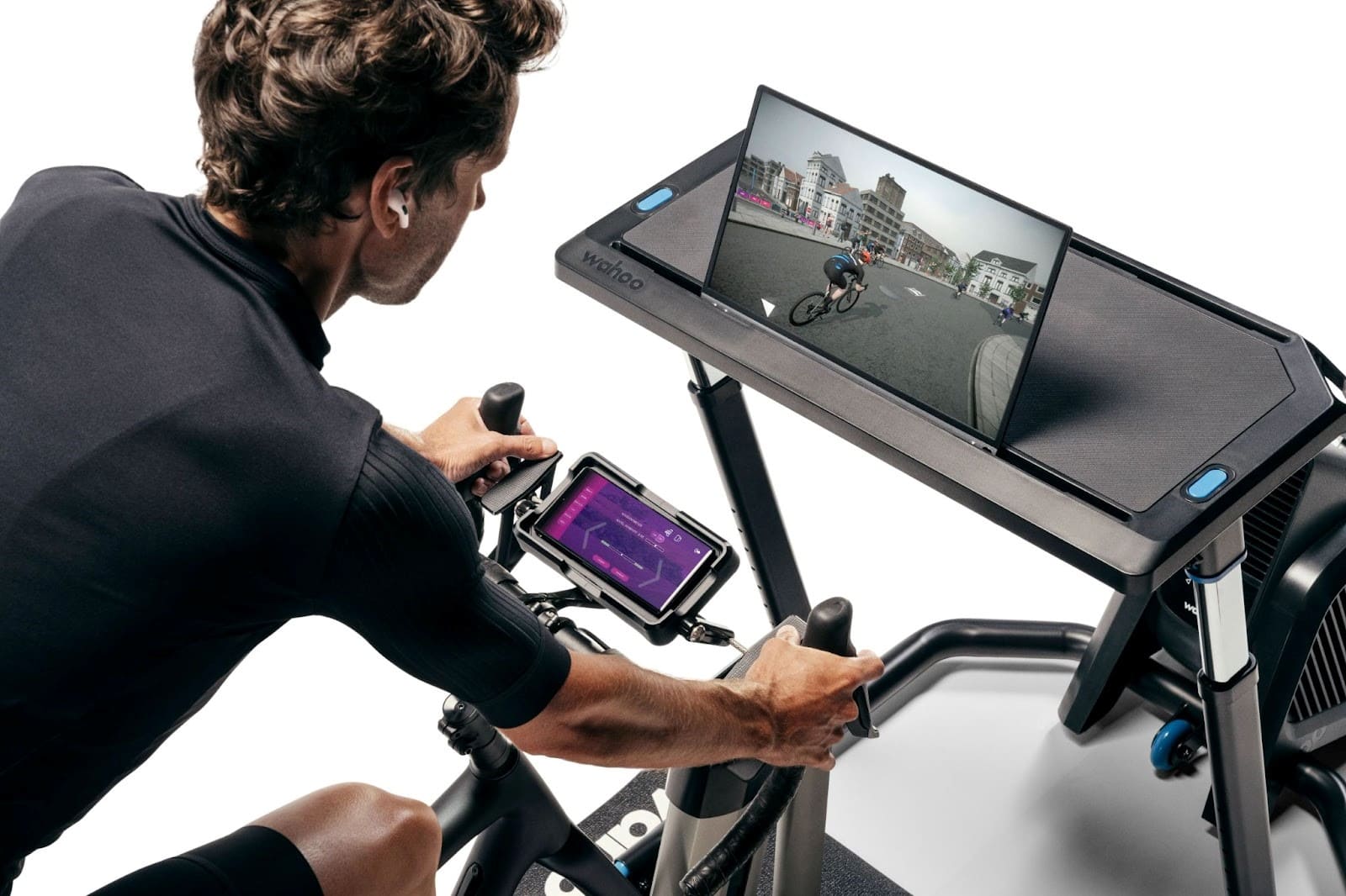 Wahoo KICKR STEER accessory adds virtual steering to RGT for any bike with standard bars or via an app. Probably won’t come to Zwift