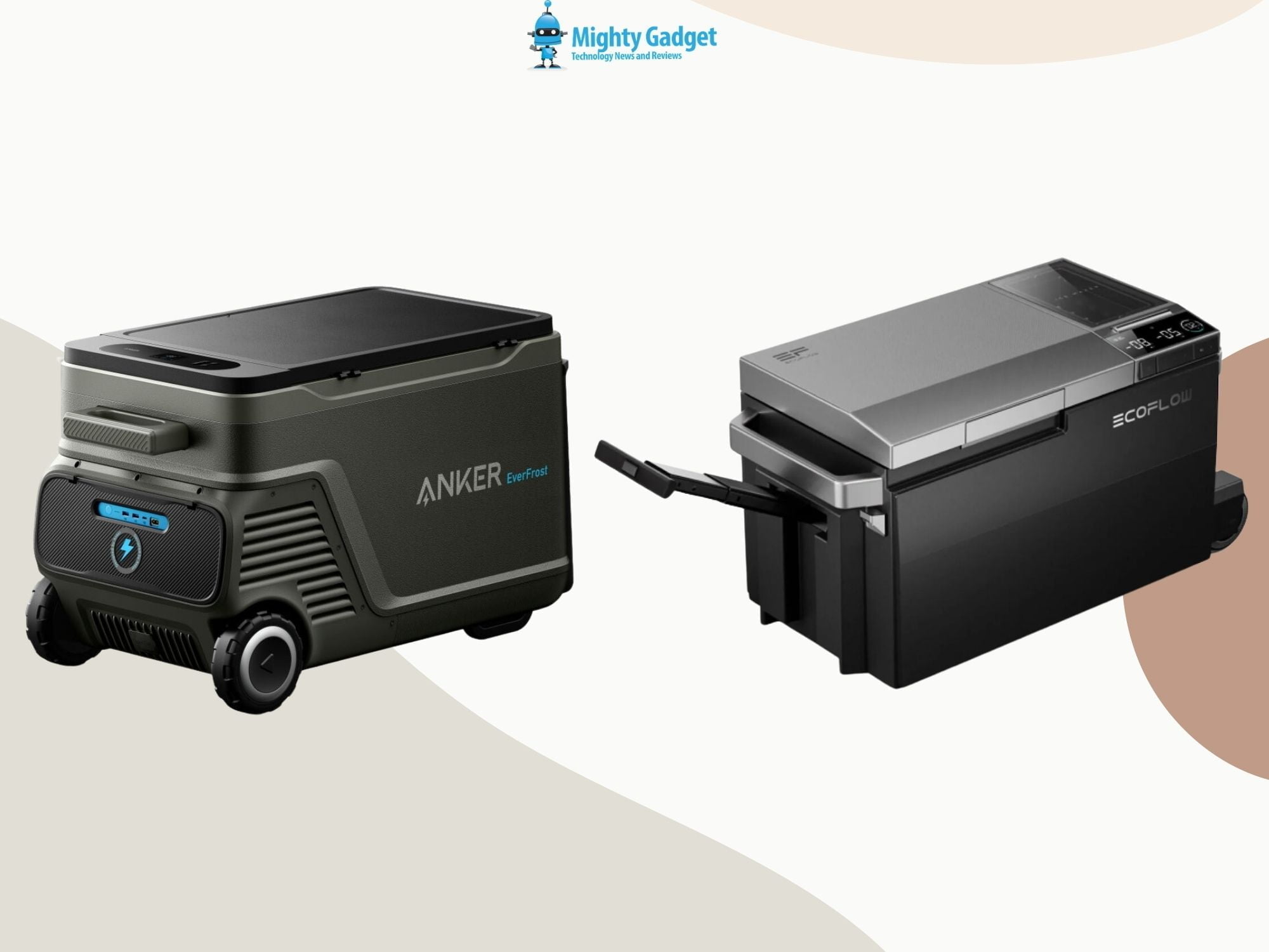 Anker EverFrost vs EcoFlow Glacier vs THQ Alpicool TWW35 Battery Powered Portable Cooler / Fridges Compared