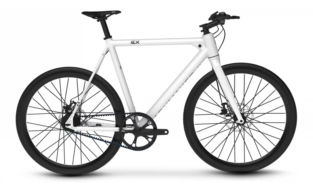 BM2 WHite Shadows Right - Best Discrete Lightweight Belt-Driven E-Bikes – Sub 16kg & low maintenance discrete electric bikes
