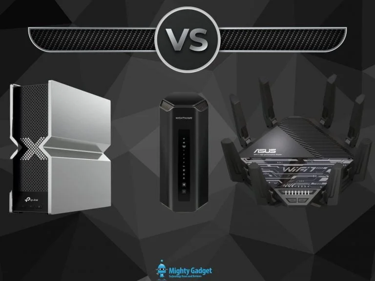 Comparison of Nighthawk RS700 vs ROG RT-BE96U vs TP-Link Archer BE800 Wi-Fi 7 Routers