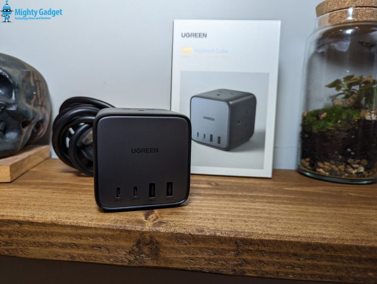 Ugreen Diginest Cube Review – 65W PD USB-C and 3 socket 1.8m extension lead
