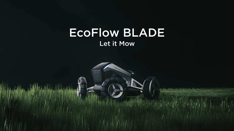 EcoFlow Blade robotic lawn-sweeping mower launched for £2,699