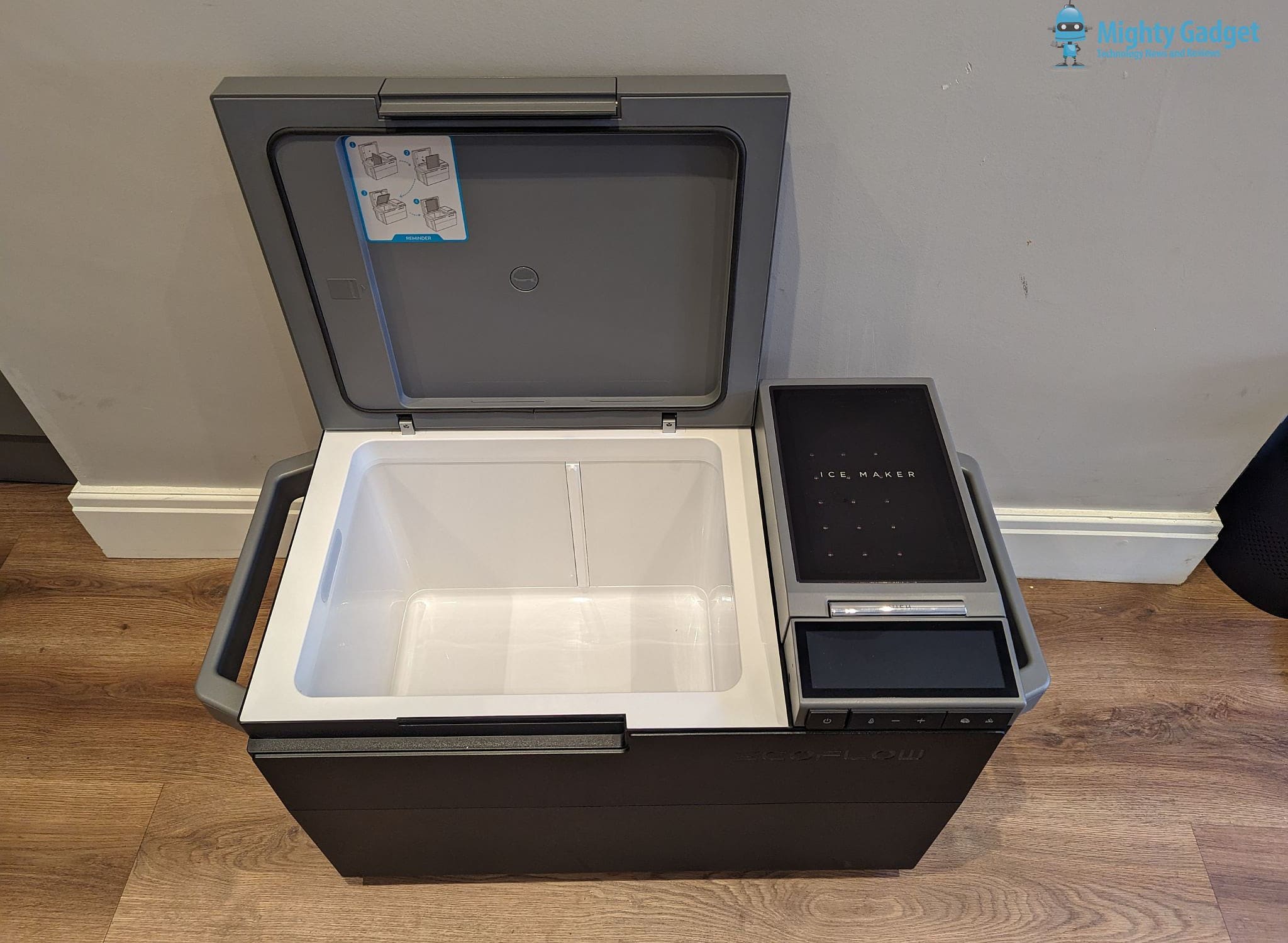 EcoFlow Glacier Review – A portable fridge with 40-hour battery life & ice cube maker