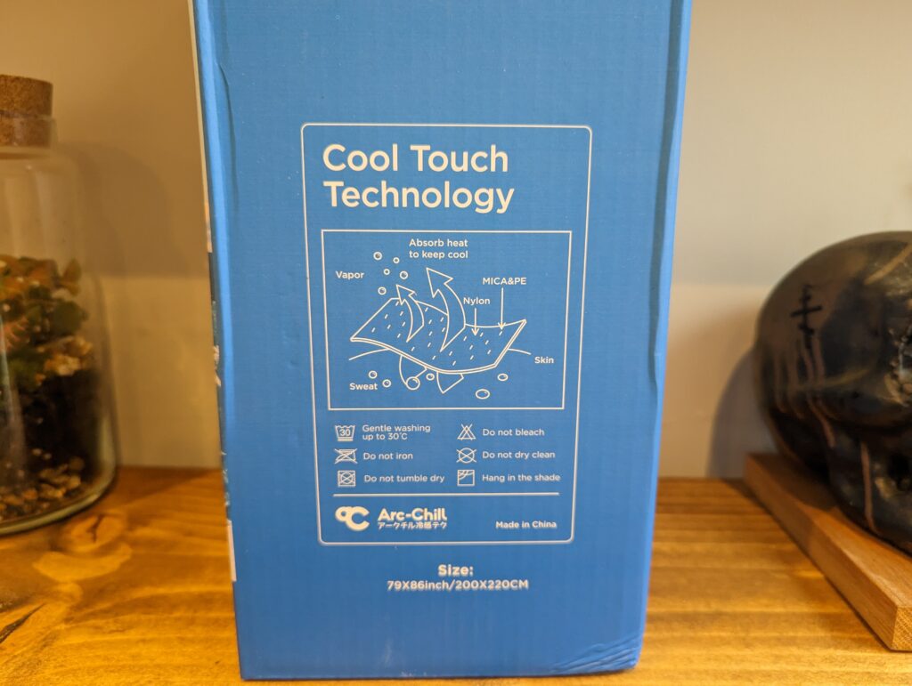 Elegear Arc Chill Cooling Blanket Review Cool Touch Technology - Elegear Arc-Chill Cooling Blanket Review