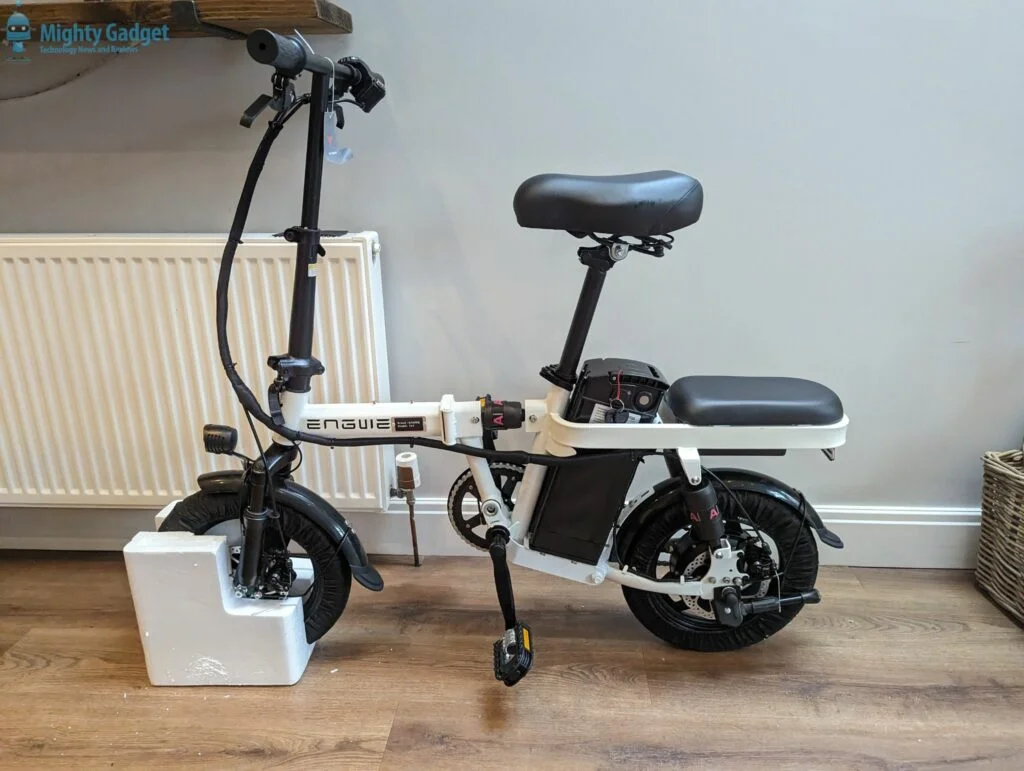 Engwe T14 Mini Foldable Electric Bike City E bike Mighty Gadget Review Assembly - Engwe T14 Mini Foldable Electric Bike City E-bike Review - Can a £499 e-bike be good?