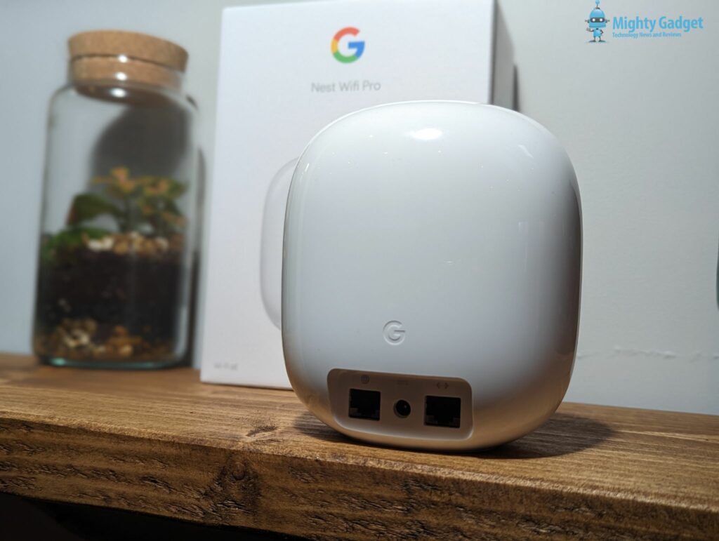Google Nest WiFi Pro Review by Mighty Gadget product shot - Google Nest WiFi Pro Review – Tri-band WiFi 6E Mesh and Matter Smart Home Hub