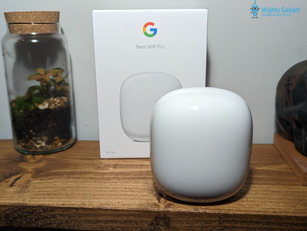 Google Nest WiFi Pro Review by Mighty Gadget product shot2 - Google Nest WiFi Pro Review – Tri-band WiFi 6E Mesh and Matter Smart Home Hub