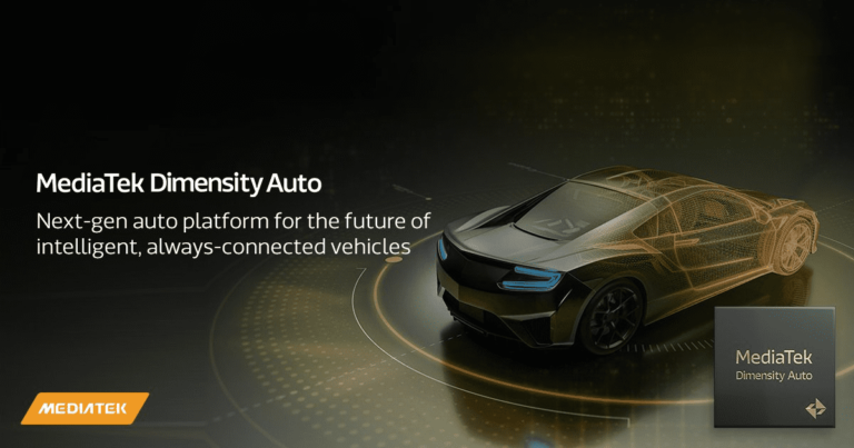 MediaTek Dimensity Auto Announced for Smart Vehicle Technology Innovation