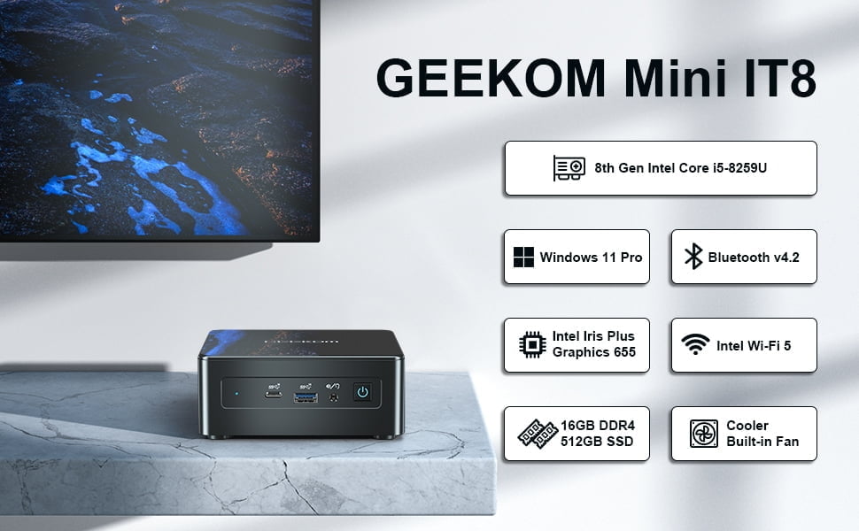 banner1 1 - GEEKOM Mini IT11 PC with i7-11390H discounted to £510. Mini IT8 reduced to £380