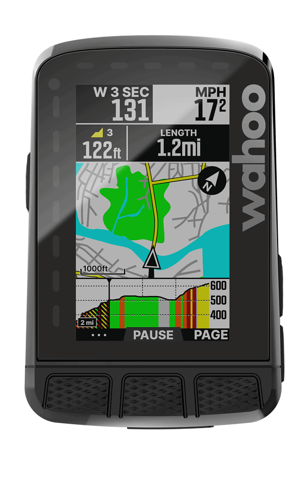 wahoo ELEMNT roam bike cycling ROAM map elevation notif - Wahoo ELEMNT ROAM Summit Freeride automatically adds climb data to rides without a planned route