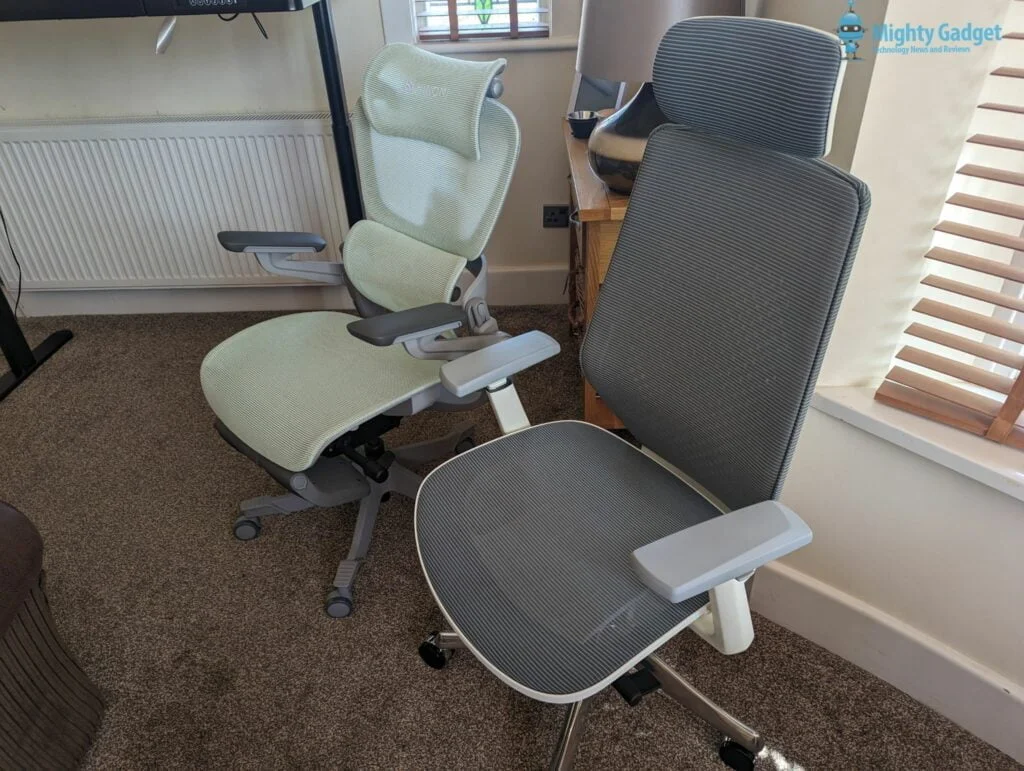Flexispot BS11 Pro Chair Mesh Chair Review vs Hinomi H1 Pro side Mighty Gadget - Flexispot BS11 Pro Chair Mesh Chair Review – Well worth the extra vs the BS9