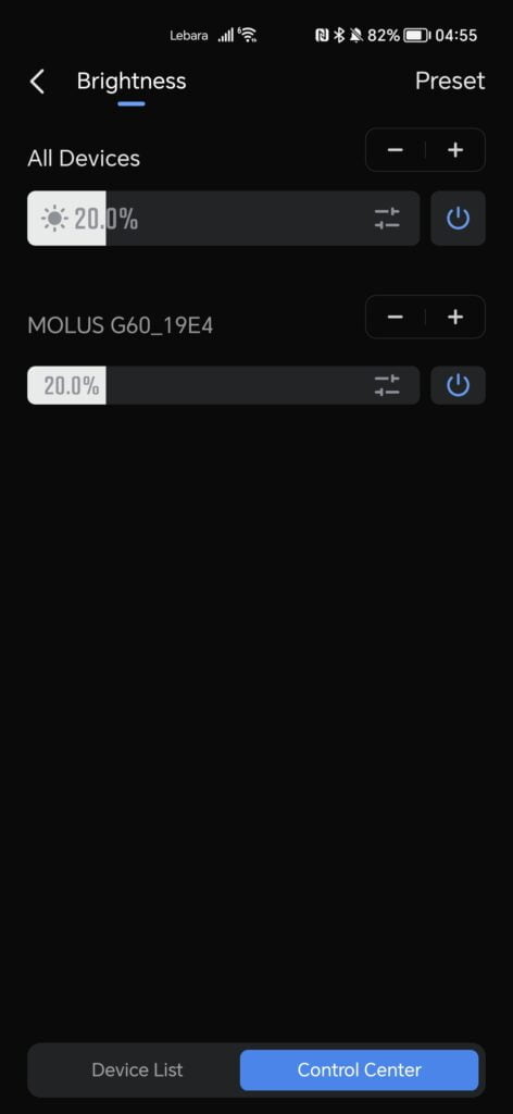 Screenshot 20230502 045533 - Zhiyun Molus G60 COB LED Video Light Review vs Molus X100 & Fiveray M40