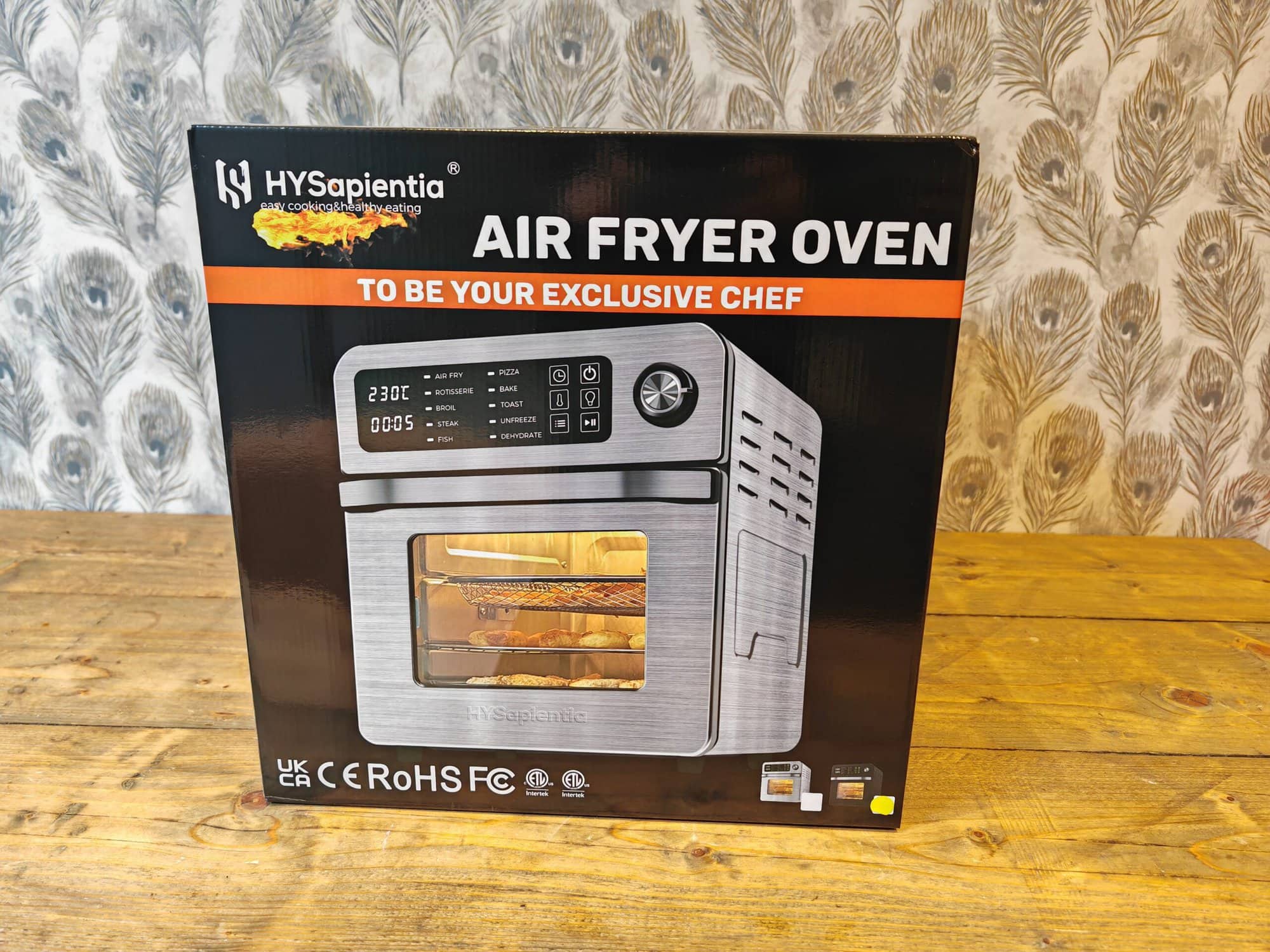HYSapientia 15L Air Fryer Oven With Rotisserie Mini Oven Review