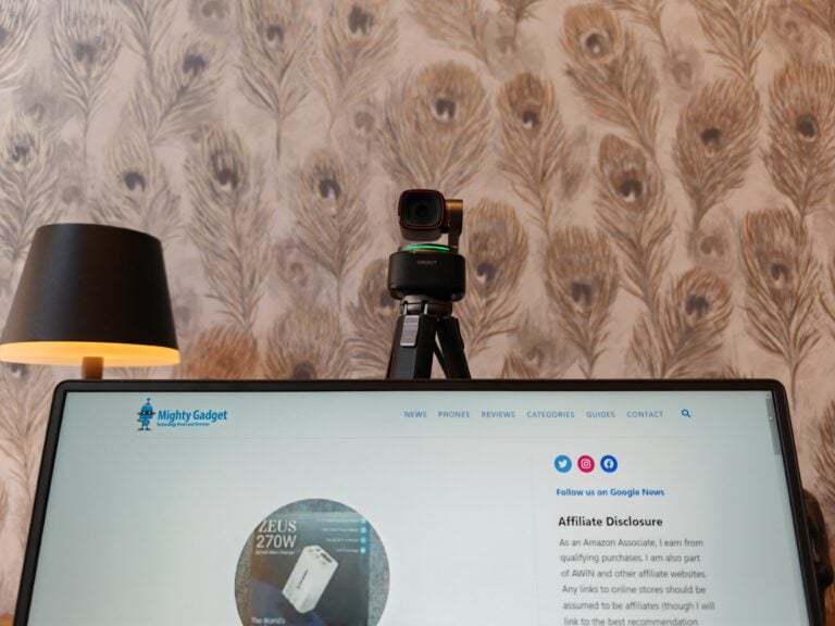 OBSBOT Tiny 2 Review – AI 4K webcam with 1/1.5” CMOS sensor
