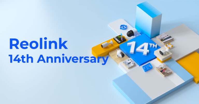 Reolink Celebrates 14th Aniversary with 40% Discount Sale