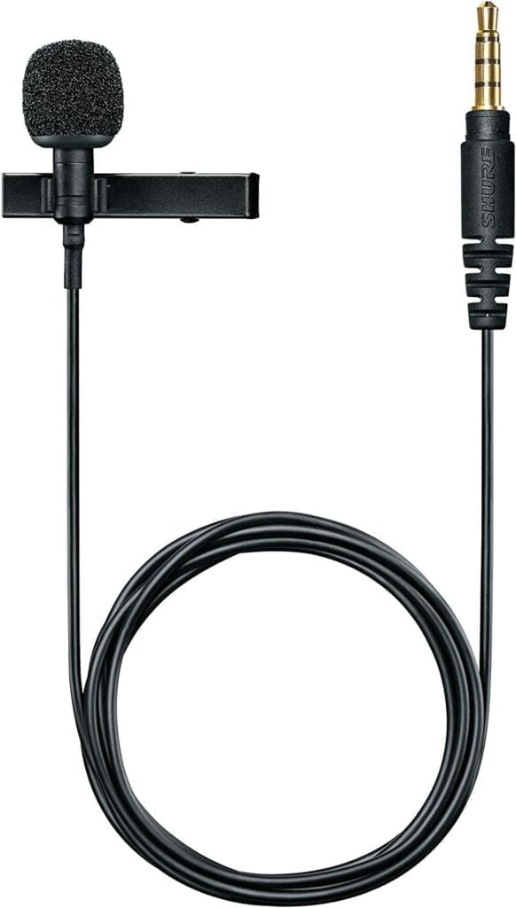 Shure MVL Omnidirectional Condenser Lavalier - Top 10 Lapel Microphones for Perfect Audio Quality