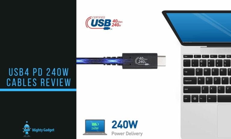 USB4 PD 240W Cables Review – AWADUO vs OHBUYAGN vs Cable Matters