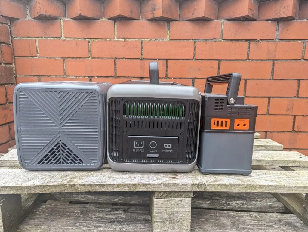 Allpowers R600 Portable Power Station Review compared to S300 side - ALLPOWERS R600 Portable Power Station Review – A 299Wh LiFePO4 battery for a bargain £250