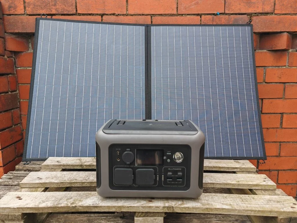 Allpowers R600 Portable Power Station Review with solar panel - ALLPOWERS R600 Portable Power Station Review – A 299Wh LiFePO4 battery for a bargain £250