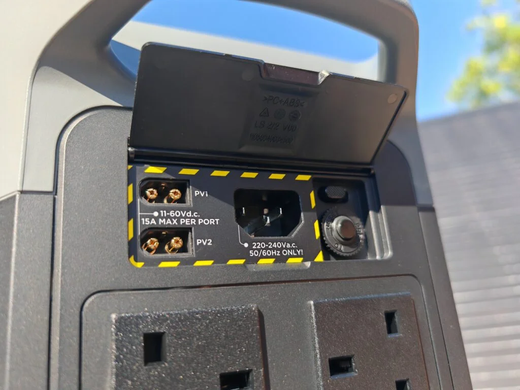 EcoFlow Delta 2 Max Review Solar and AC input - EcoFlow Delta 2 Max Review vs Delta 2 & Jackery Explorer 2000 Pro Portable Power Stations