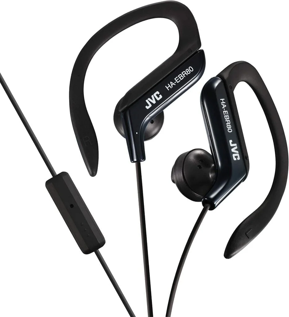 JVC HAEBR80B Sports Clip Headphones - Best Wired Headphones For Running 2023