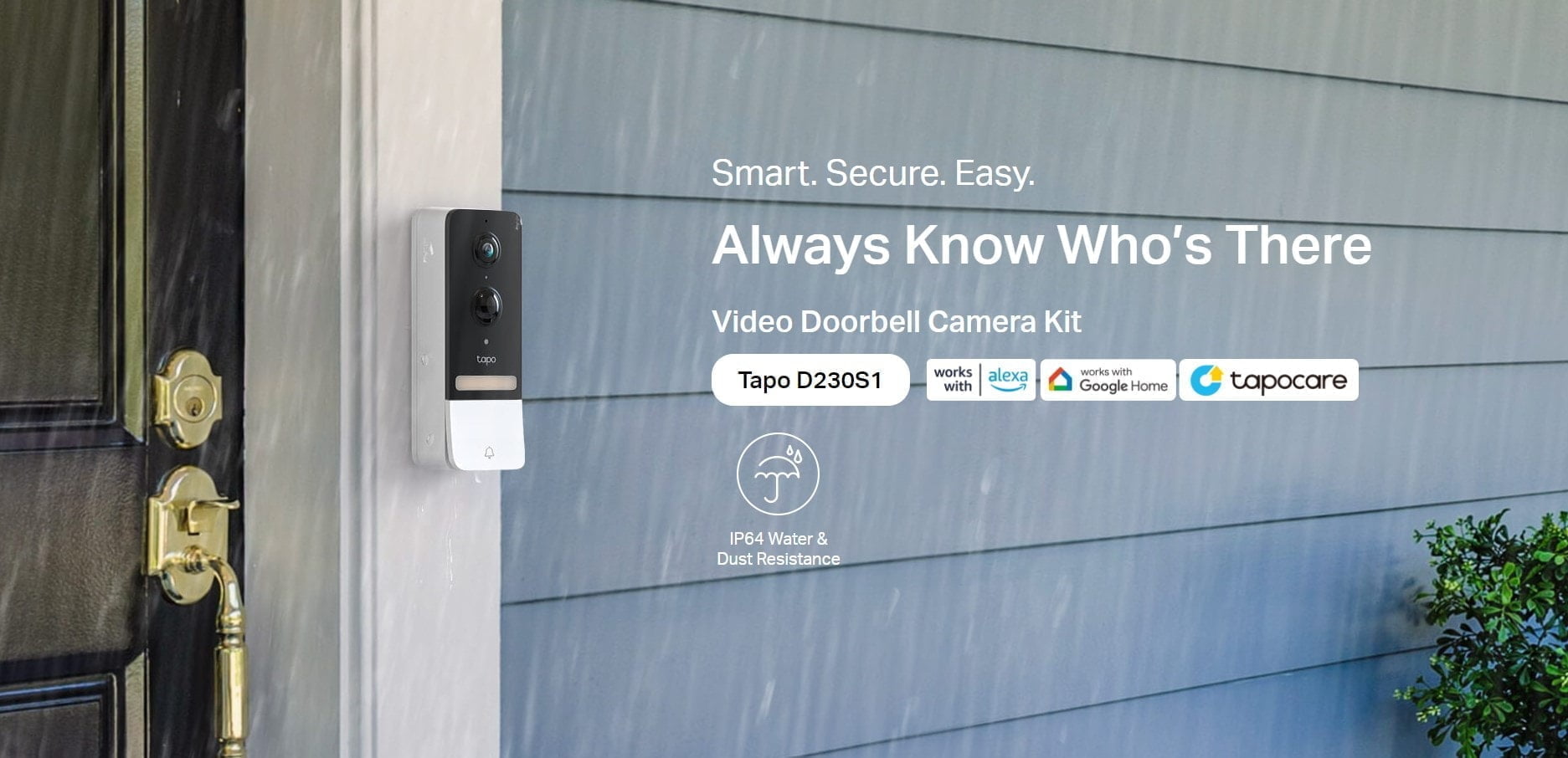 TP-Link Tapo D230S1 Video Doorbell Announced for £150