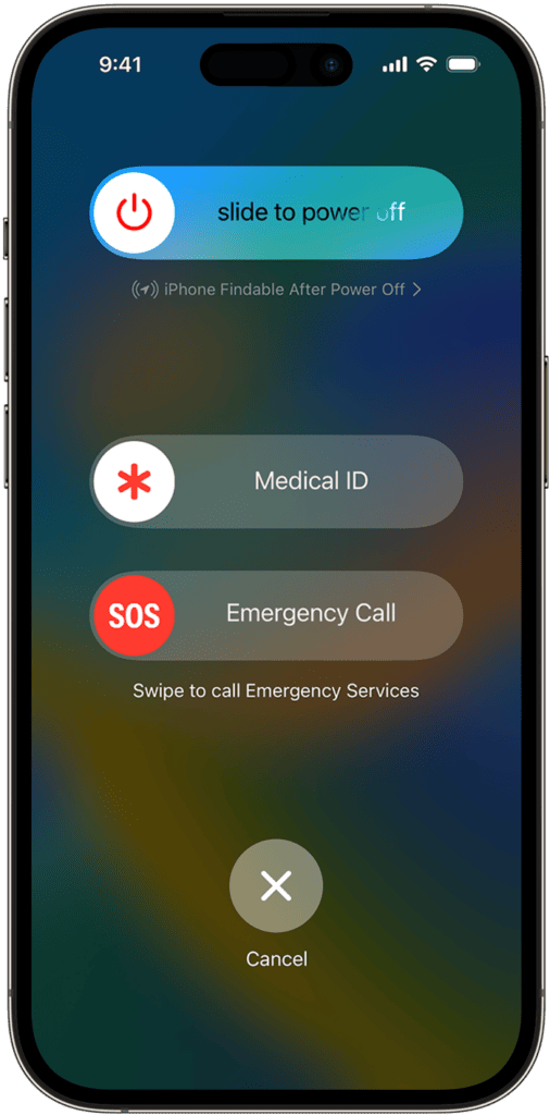 ios 16 iphone 14 pro power off screen - What is Emergency SOS & How to Turn Off Emergency SOS on Your iPhone / Apple Warch?