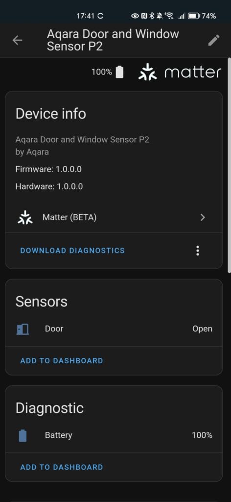 Aqara P2 Home Assistant App - Aqara Door and Windows Sensor P2 Review – Matter over Thread Sensor with HomeKit