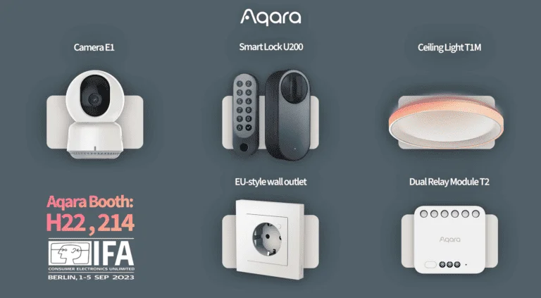 Aqara Announces a Wave of New Smart Home Products at IFA 2023