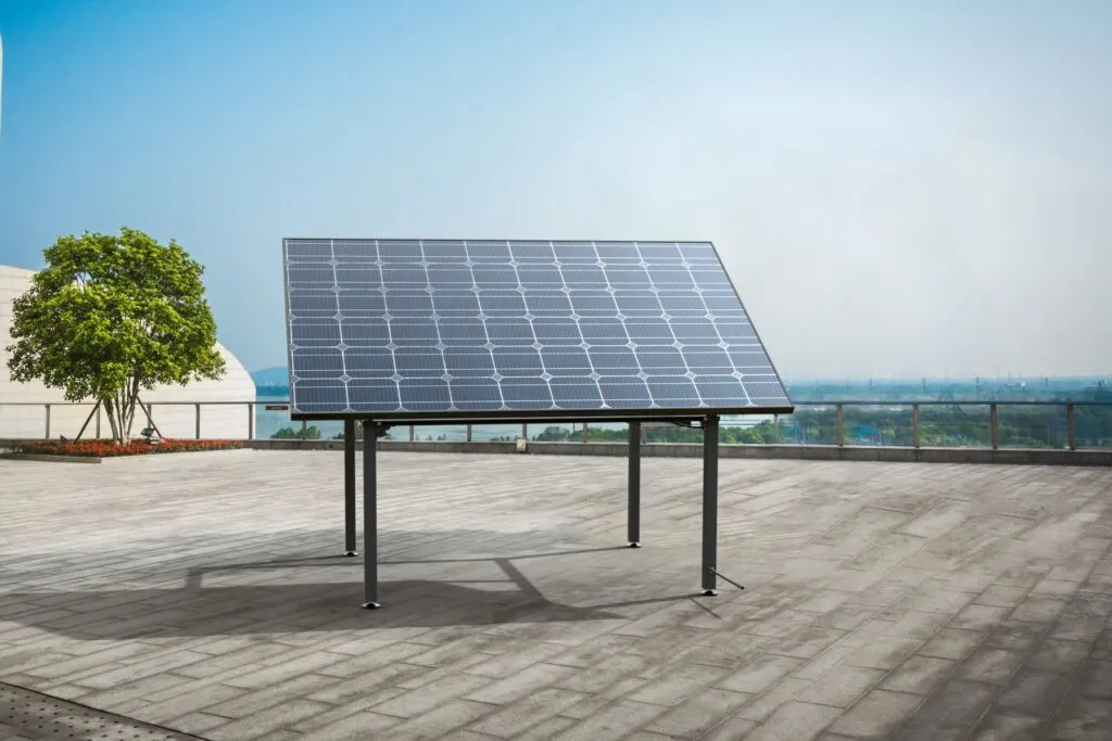 Technaxx Solar Table Power Plant 2 - Technaxx Solar Table Power Plant Announced at IFA 2023 – A 410W solar panel integrated into a table priced at €830