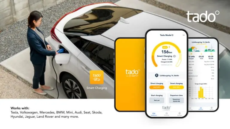 Tado Smart Charging Solution launched for electric cars & claims to save €300 per year