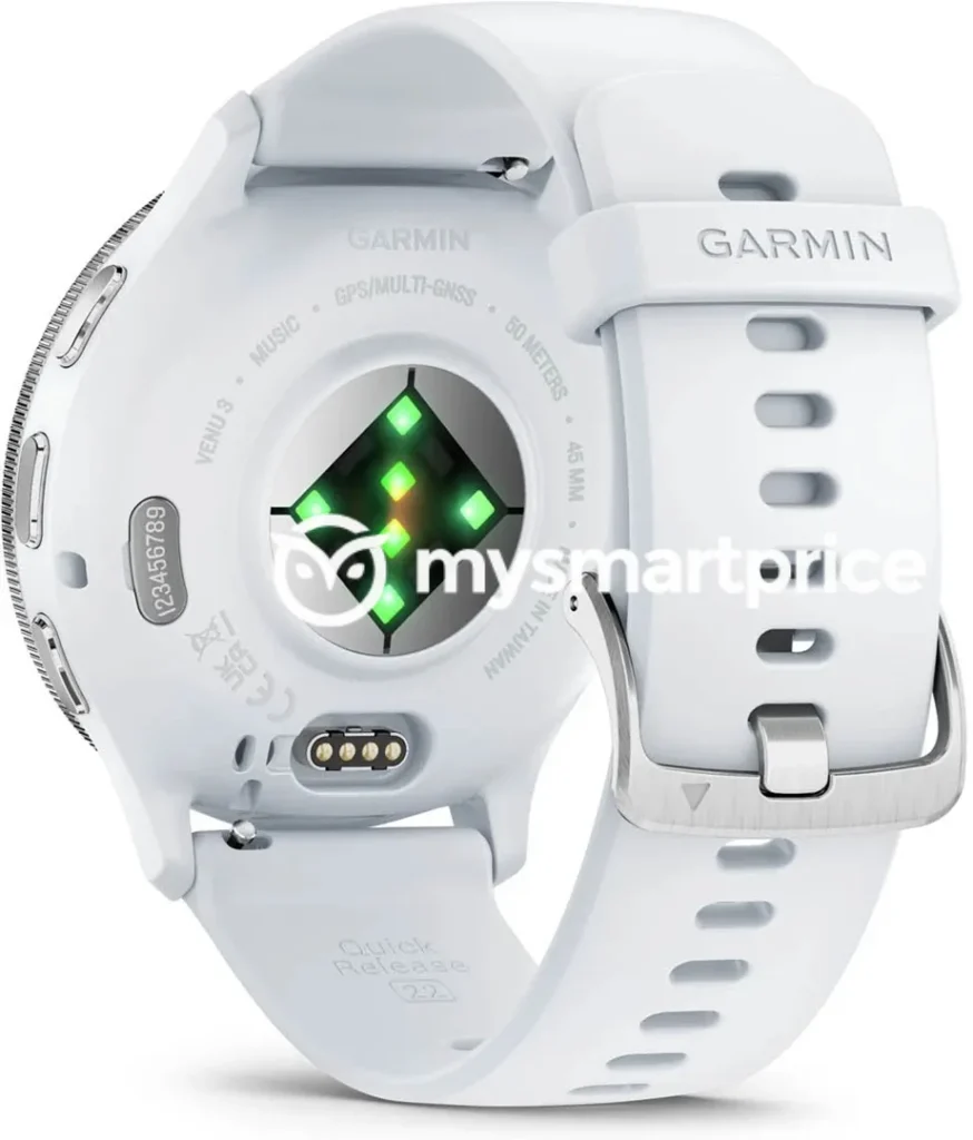 venu 3 white passivated 7 - Garmin Venu 3 & 3S Likely to Launch at IFA 2023 + Leaked Photos & Features