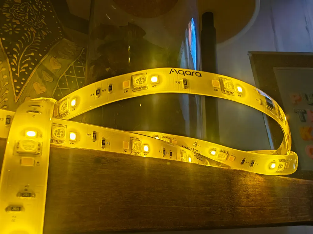 IMG 20230905 164908 1 - Aqara LED Strip T1 Review - RGBCCT Segmented / Gradient Light Strip with Matter & HomeKit Support