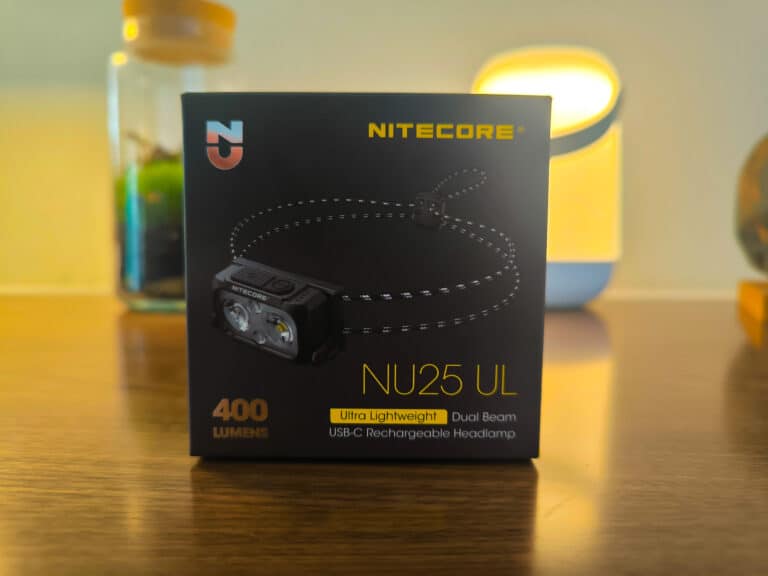 Nitecore NU25 UL Headlamp Review – An excellent headlamp for runners