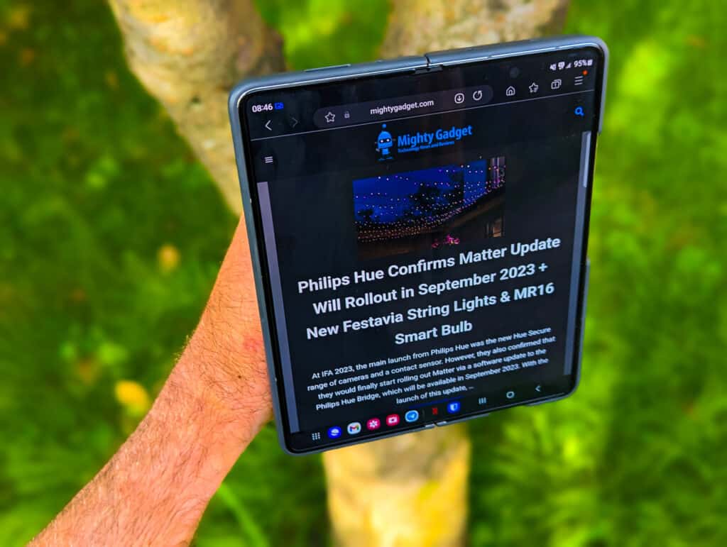 Samusung Galaxy Fold5 10 - Samsung Galaxy Z Fold 5 Review – The best foldable for productivity